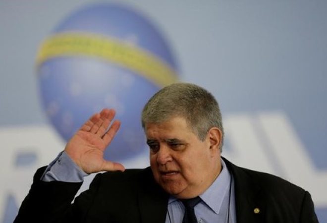 Carlos Marun antes de reunião no Palácio do Planalto