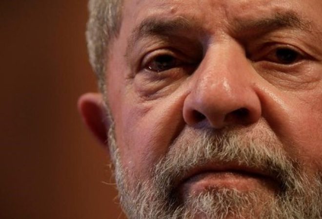 Ex-presidente Luiz Inácio Lula da Silva durante evento em Brasília