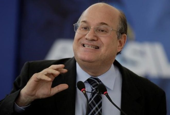 Presidente do Banco Central, Ilan Goldfajn, durante cerimônia em Brasília, Distrito Federal