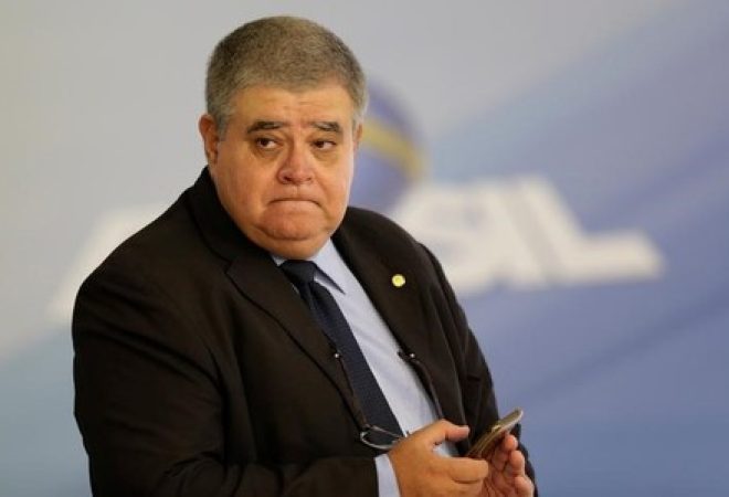 Carlos Marun antes de reunião no Palácio do Planalto