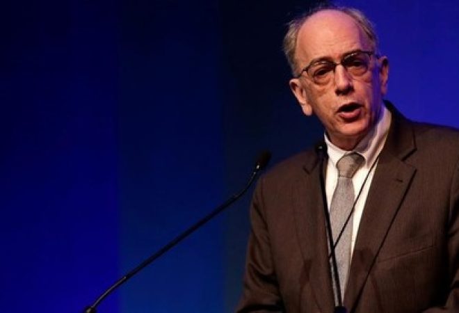 Presidente da Petrobras, Pedro Parente, durante evento no Rio de Janeiro