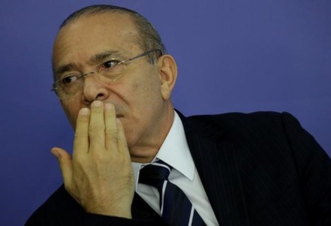 Ministro Eliseu Padilha durante cerimônia no Palácio do Planalto