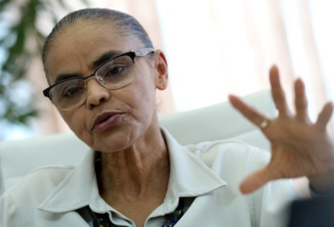 Marina Silva concede entrevista à Reuters em Brasília