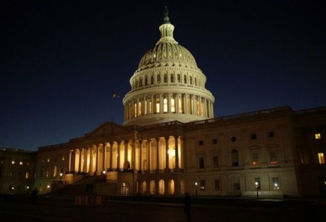 Prédio do Capitólio em Washington, Estados Unidos