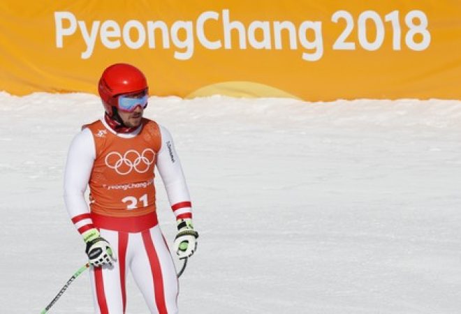Atleta treina para Olimpíada de Inverno em Pyeongchang, Coreia do Sul