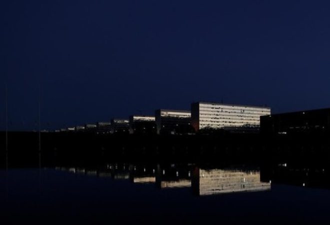 Esplanada dos Ministérios em Brasília