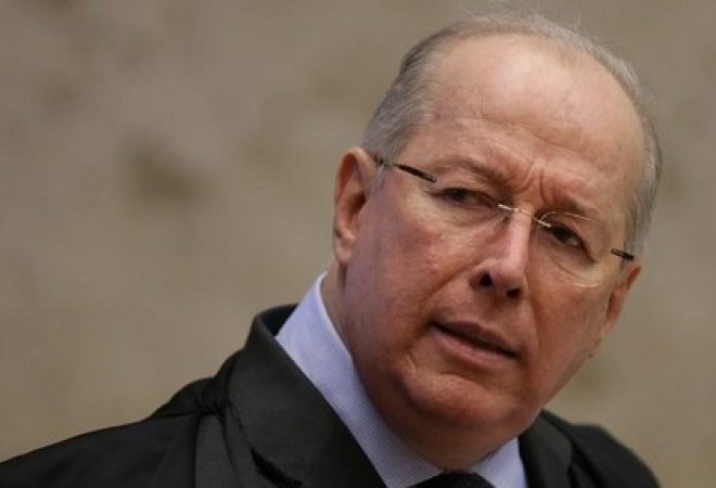 Ministro Celso de Mello em sessão na Suprema Corte em Brasília