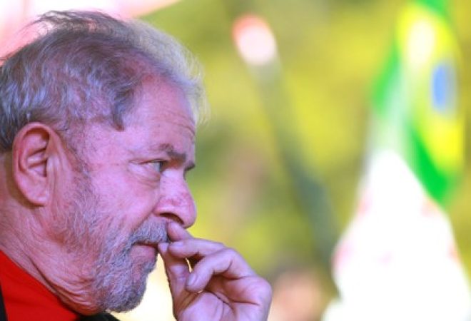 Ex-presidente Luiz Inácio Lula da Silva em Santana do Livramento