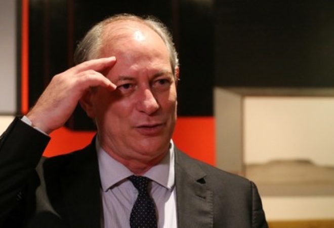 Pré-candidato do PDT à Presidência, Ciro Gomes, durante entrevista à Reuters no Rio de Janeiro