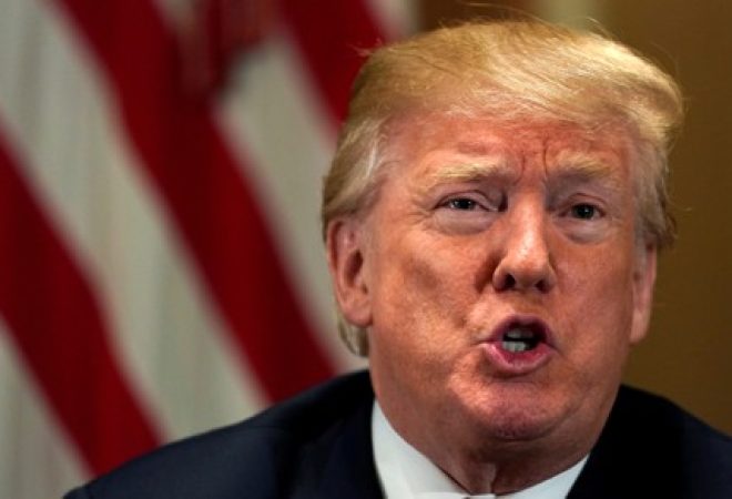Trump fala na Casa Branca