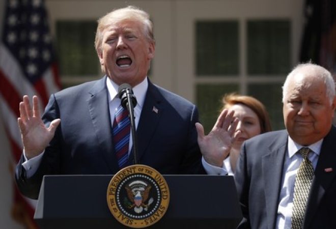 Trump faz discurso na Casa Branca
