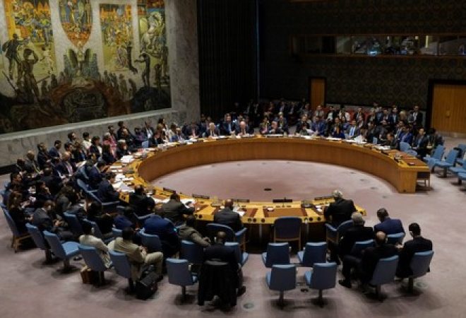 Reunião do Conselho de Segurança da ONU