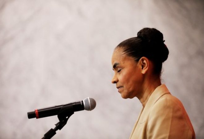 Pré-candidata da Rede à Presidência da República, Marina Silva