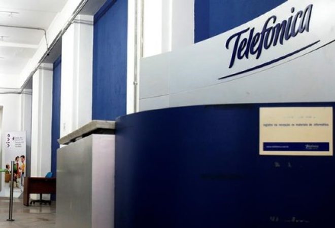 Escritório da Telefônica desativado em São Paulo