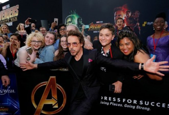 Pré-estreia de "Vingadores: Guerra Infinita"