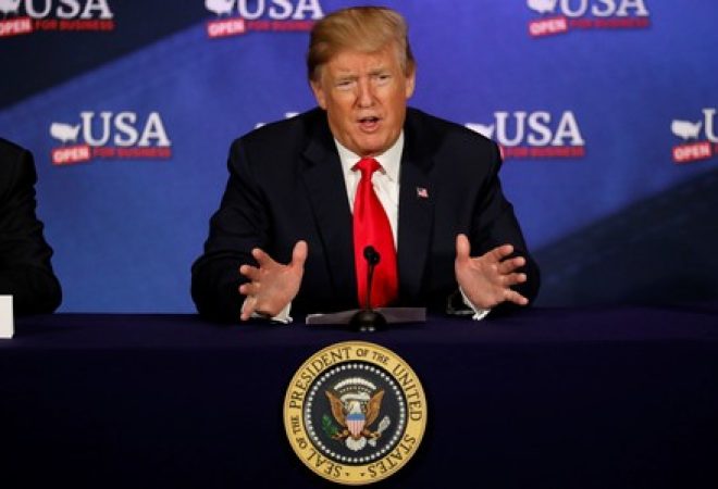 Presidente dos Estados Unidos Donald Trump