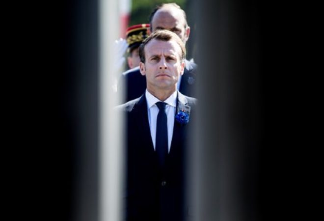 Presidente francês, Emmanuel Macron