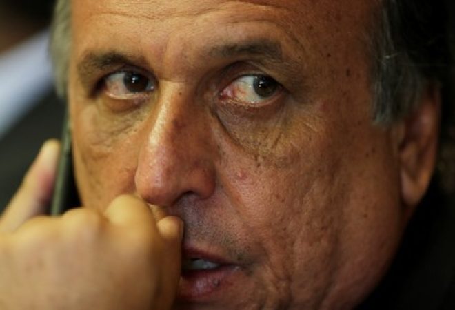 Governador do Rio de Janeirol, Luiz Fernando Pezão, antes de cerimônia em Brasília