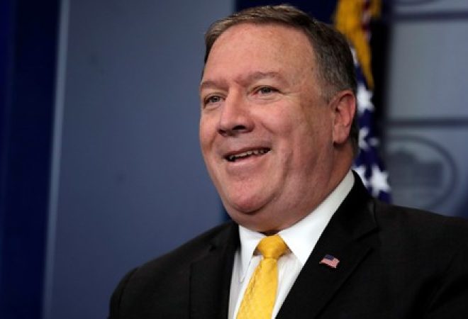 Secretário de Estado dos EUA, Mike Pompeo