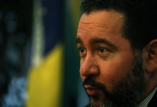 Presidente do BNDES, Dyogo Oliveira, durante entrevista com a Reuters no Rio de Janeiro