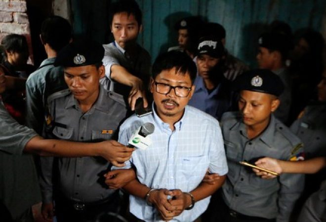 Jornalista da Reuters Wa Lone em Yangon