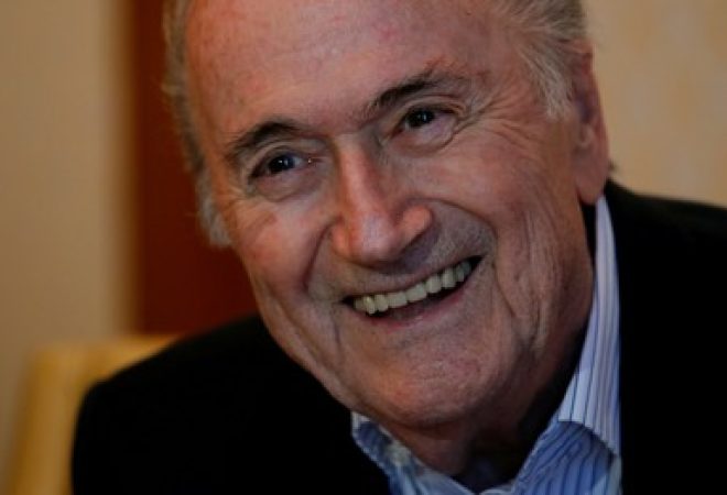 Ex-presidente da Fifa Joseph Blatter