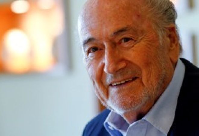 Ex-presidente da Fifa Joseph Blatter