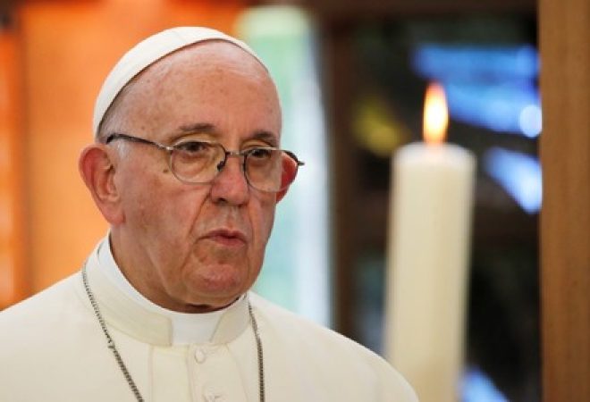 Papa Francisco em Genebra, na Suíça