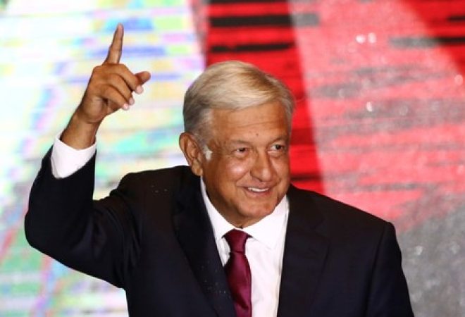 Vencedor da eleição presidencial do México, Andrés Manuel López Obrador