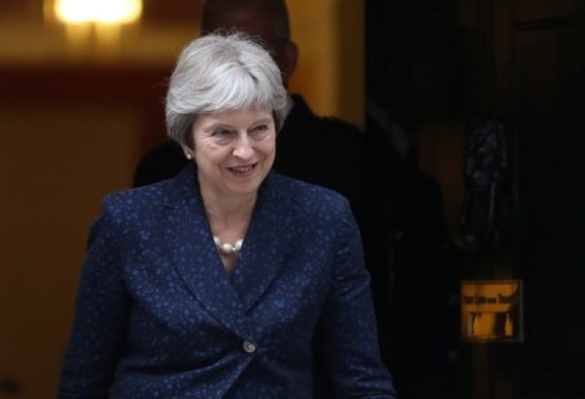 Premiê britânica, Theresa May, em Londres