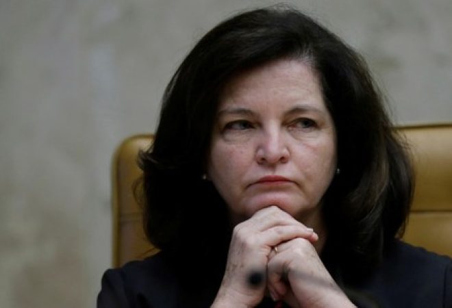 Procuradora-geral da República, Raquel Dodge, durante sessão do STF