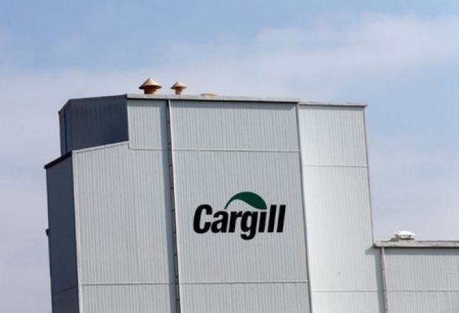 Logo da Cargill é visto em prédio em Lucens, na Suíça