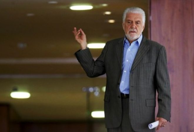 Jaques Wagner antes de reunião no Palácio do Planalto