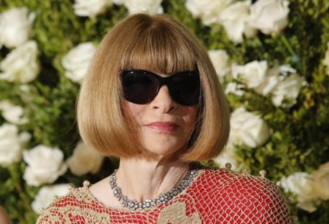 Editora-chefe da revista Vogue, Anna Wintour