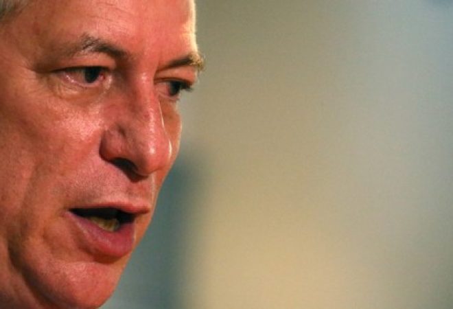 Candidato do PDT à Presidência, Ciro Gomes