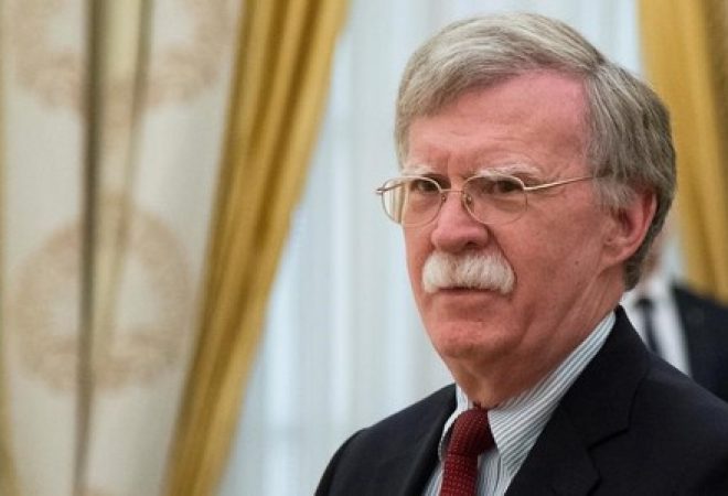 Assessor de segurança nacional da Casa Branca, John Bolton