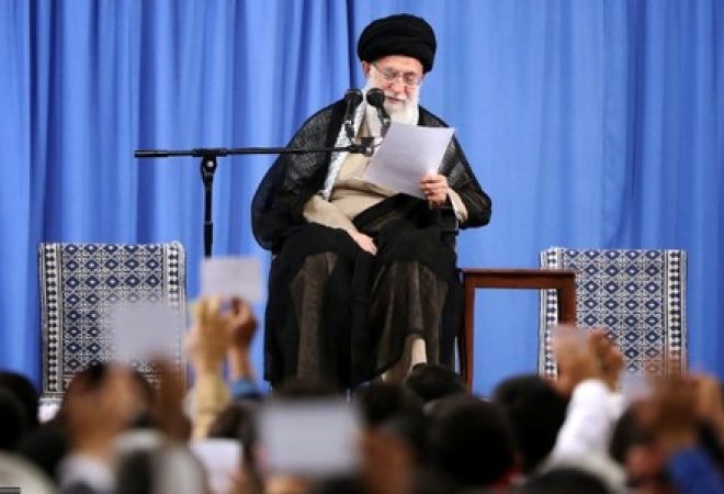Líder supremo do irã, Ali Khamenei, em Teerã