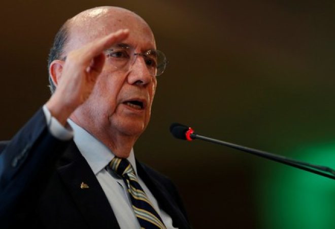 Meirelles durante evento em Brasília