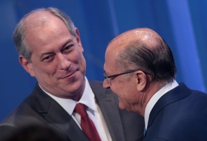 Ciro Gomes e Geraldo Alckmin participam de debate na RedeTV
