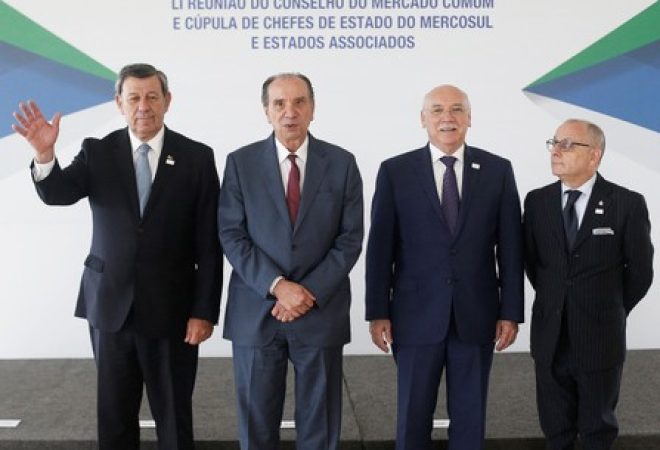 Chanceleres do Mercosul em reunião em Brasília