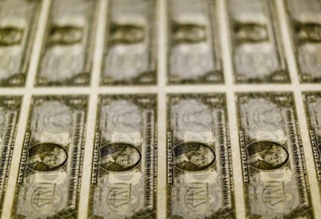 Notas de dólar dos Estados Unidos