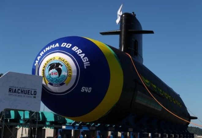 Submarino "Riachuelo" em Itaguaí