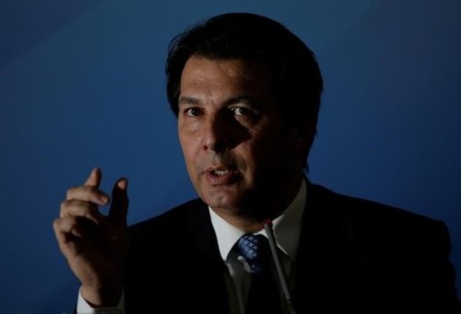 Deputado Arthur Maia, relator da Reforma da Previdência, em coletiva de imprensa no Palácio do Planalto, em Brasília