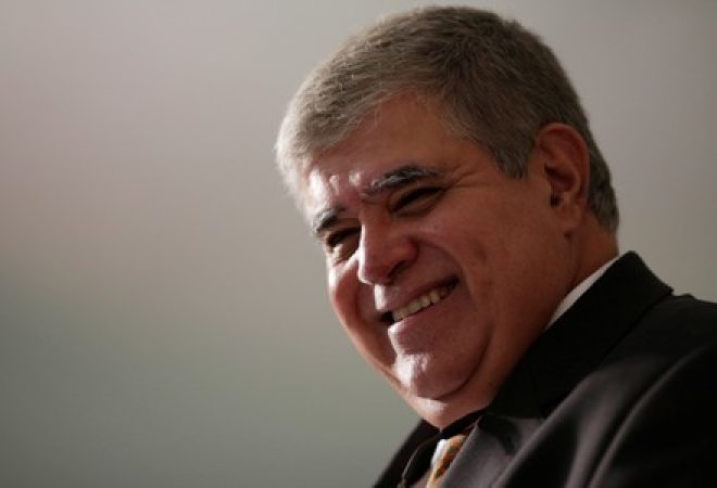 Ministro da Secretaria de Governo, Carlos Marun, durante entrevista coletiva em Brasília
