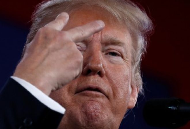 Trump faz discurso em Maryland
