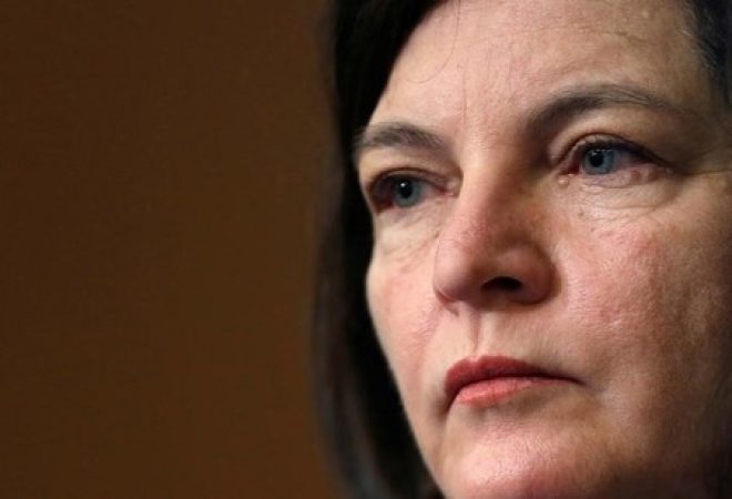Procuradora-geral da República, Raquel Dodge, durante reunião em Brasília