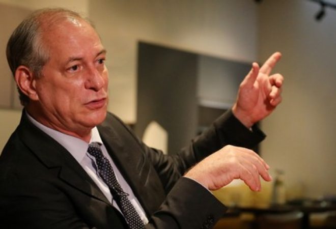 Pré-candidato presidencial Ciro Gomes (PDT) em entrevista à Reuters no Rio de Janeiro