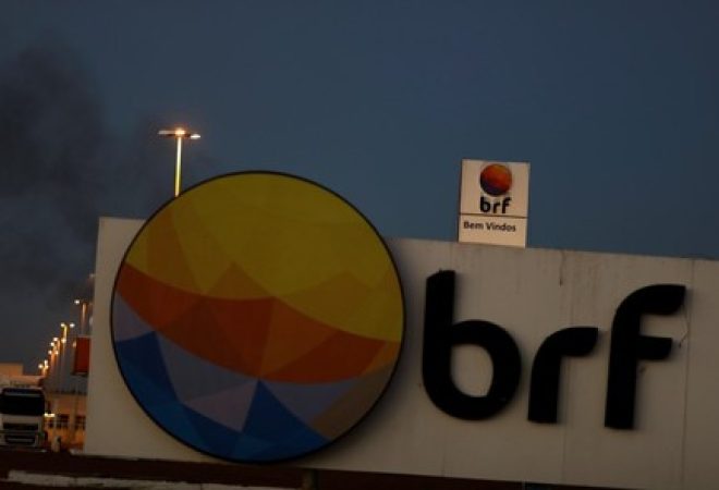Logo da BRF em Lucas do Rio Verde