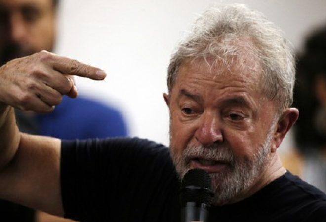 Ex-presidente Luiz Inácio Lula da Silva durante evento no Rio de Janeiro