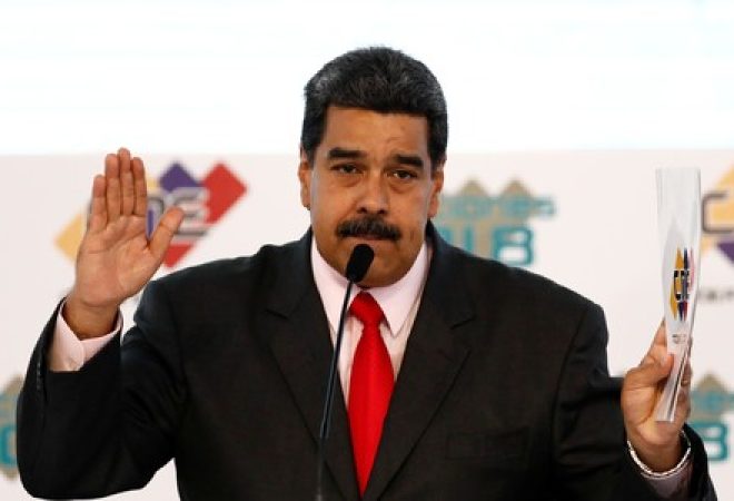 Maduro recebe certificado como vencedor das eleições
